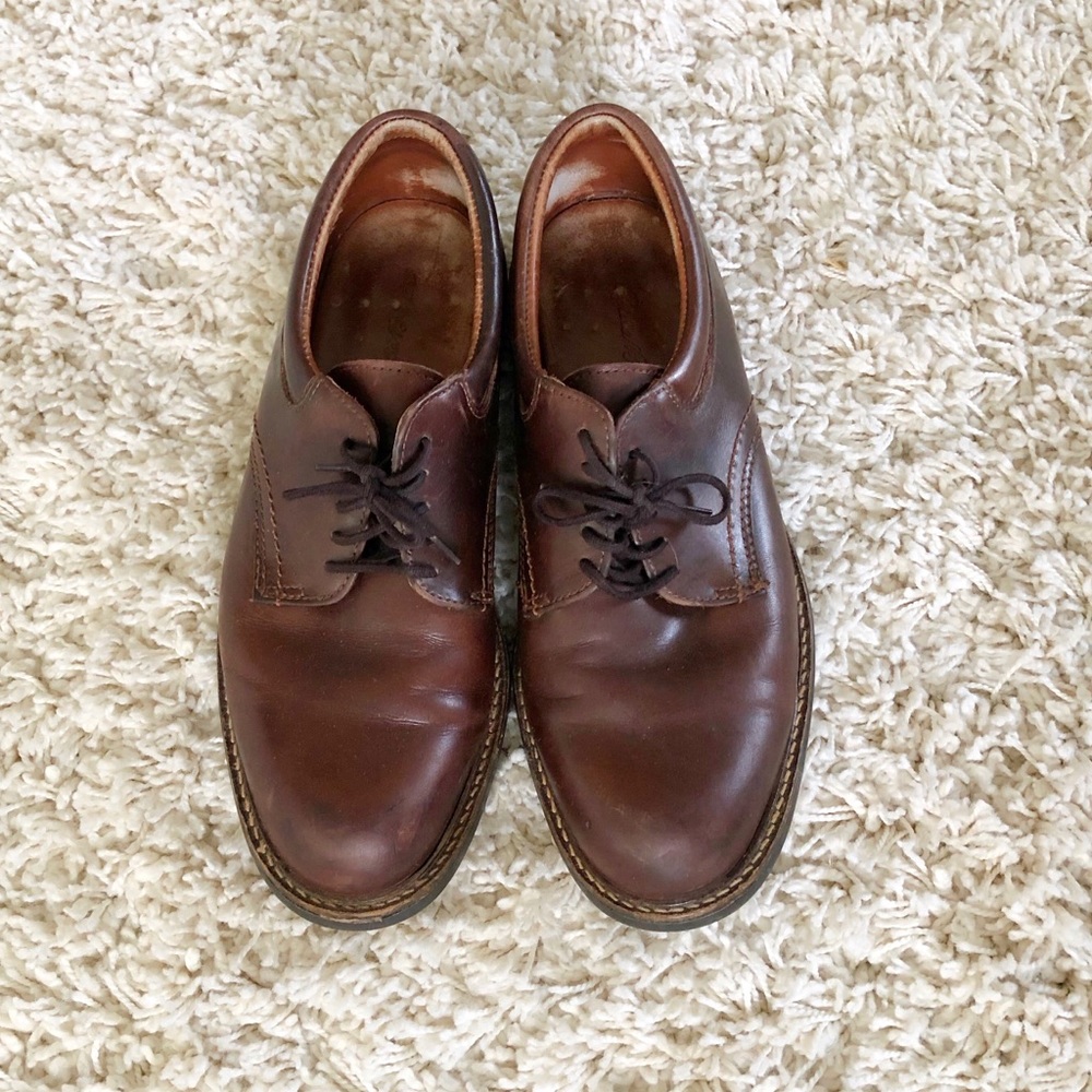 Eddie Bauer Brown Leather Dress Shoes